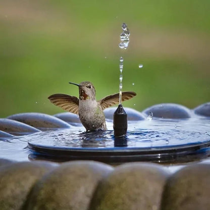 AquaBloom™ – Stilren Solcellsdriven Flytande Vattenfontänpump
