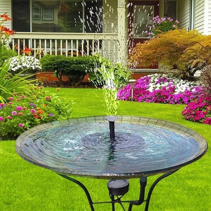 AquaBloom™ – Stilren Solcellsdriven Flytande Vattenfontänpump