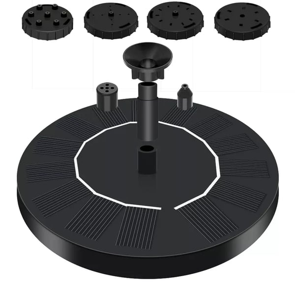 AquaBloom™ – Stilren Solcellsdriven Flytande Vattenfontänpump